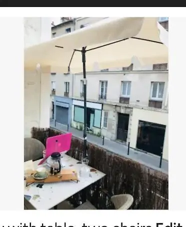 Art House Bastille 2 Bed Apartment W Balcony, 11Eme Super Trendy Neighbourhood Paris